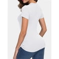 thumbnail image 2 of Fashion Casual Women's Crew neck Short Sleeve T-Shirt Basic Tee Tops, 2 of 6