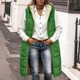 thumbnail image 6 of Perfectbot Women's Sherpa Lined Hooded Vest, Quilted Sleeveless Puffer Zip Up Jacket Warm Winter Outerwear, 6 of 8