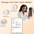 thumbnail image 4 of Instant Red Hair Dye Shampoo 3 in 1 for Women, Semi-Permanent Color Shampoo for Grey Hair Coverage, Ginger Extract Color Shade Shampoo Easy to Use, 16.9 fl oz[Dark Burgundy], 4 of 9
