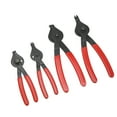 Universal Heavy Duty Snap Ring Pliers Set 4 Pieces for Internal