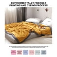 thumbnail image 4 of RBCKVXZ Summer Cooling Blanket, Breathable Lightweight Throw Blanket for Hot Sleepers, Bedding Clearance, 87"x79", Yellow, 4 of 8