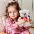 thumbnail image 6 of AZXY Plush Teddy Bear Stuffed Animal, Ultra-Soft Cuddly Toy for Kids & Adults, Ideal Valentine's Day Gift & Huggable Decor for Her, Girlfriend, Lover, 12 Inches, 6 of 6
