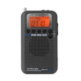 thumbnail image 1 of Récepteur de Bande Complète Portable HRD-737 /AM/SW/ CB/ Air/ VHF World Band avec Affichage LCD Réveil, 1 of 7