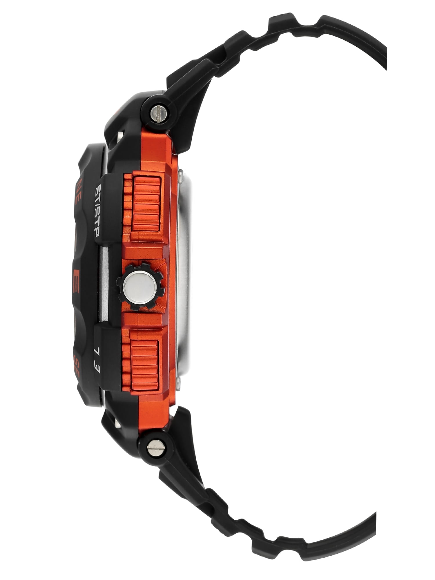 Armitron Men's Black and Orange Analog-Digital Watch