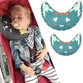 thumbnail image 1 of Cinturón de seguridad para coche para bebé, protector de hombros, almohada para asiento de bebé, cojín para el cuello para niño, forma de luna, protección para la cabeza del niño, almohada para dorm, 1 of 3