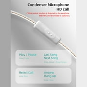 KZ EDX Pro in-Ear Stage Monitor Headphone, Dual Magnetic Dynamic Unit Earphone, Shock Bass Earbuds with 0.75mm Detachable Cable Comfortable Wired Headset (No Mic)