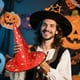 thumbnail image 5 of Sombrero de bruja de Halloween para adultos y niños Sombreros clásicos negros puntiagudos con accesorios de disfraz de estrella para mujeres y hombres Fiesta de Halloween, 5 of 5