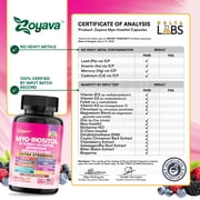 Myo Inositol Supplement 750mg, Berberine 500mg, D-Chiro Inositol 50mg, Folate 400mcg, Chromium 100mcg, Ceylon Cinnamon 200mg, Ashwagandha 100mg, DIM 75mg, Vitex Chasteberry 150mg, 90 Capsules