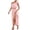 Pink-vestidos de otoño para mujer, variant on Drindf Dresses for Women Casual 2 Piece Solid Maxi Dress Summer One Shoulder Crop Top High Waisted Maxi Dress Trendy Split Skirt Set Boho Dress Khaki S