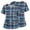 Blue #072, variant on Halloween Scrub Tops for Women Skeleton Spider Print Short Sleeve Cute Medical Scrub Shirts Candy Graphic V-Neck Scary Holiday Scrubs Top with Pockets L