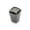 Black Chrome, variant on Schaub And Company 300-MBZ Skyevale 1/2" Luxury Designer Mini Square Solid Cabinet Knob /