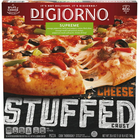 DiGiorno Cheese Stuffed Crust Supreme Frozen Pizza - 26.4oz