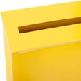 thumbnail image 3 of SWETRACE Buzón De Hierro Vintage Amarillo Para Montar En Pared Con Decorativo, 3 of 8