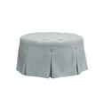 thumbnail image 2 of MARTHA STEWART Terri (Zara) Terri Accent Ottoman with Blue Finish MT101-0146, 2 of 4