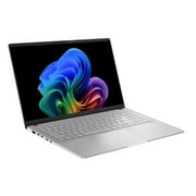 ASUS Vivobook S 15 PC Laptop; Copilot+ PC, 15.6” 3K 120Hz OLED Display, Qualcomm Snapdragon X Elite X1E-78-100 12-Core Processor, 16GB RAM, 1TB SSD, Windows 11 Home, Cool Silver, S5507QAD-PS96