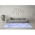thumbnail image 3 of Ahgly Company Indoor Rectangle Abstract Blue Contemporary Area Rugs, 5' x 7', 3 of 4