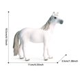 thumbnail image 3 of TIELUTT 5 Inch Realistic Hand Painted Toy Horse Construction Overload Transformer Bill and Excellent Adventure Action Figures Remote Control Transforming Car for Boys 8-12 Mini Dinosaurs Figures Acti, 3 of 4