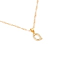 thumbnail image 2 of Dije Inicial Q Ametrinaa Mini Zirconia Chapa de Oro 18k Cadena MPGD0019-Q, 2 of 5