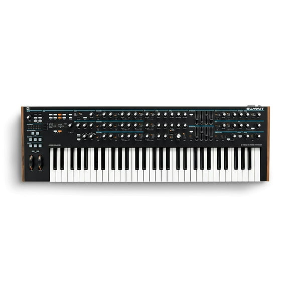 NOVATION Sintetizador polifónico de 16 Voces y 61 Teclas SUMMIT NOVATION
