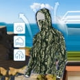 thumbnail image 2 of Htigea Women's Camo Hoodie UPF 50+ Long Sleeve Lightweight Summer Fishing Shirts with Face Mask Outdoor Rash Guard Tops I Multicolor XL, 2 of 7