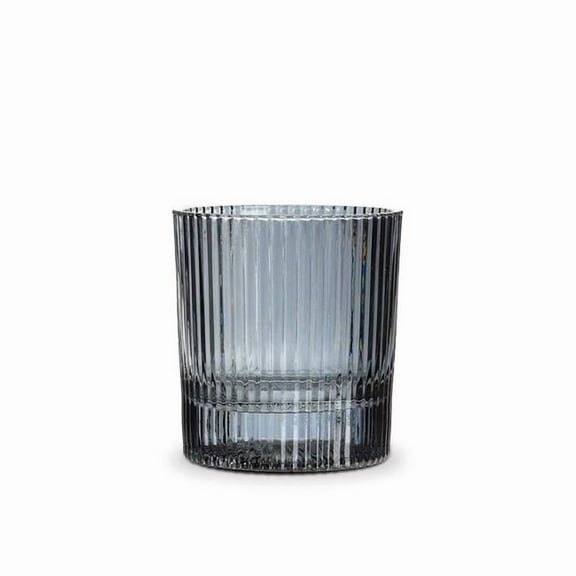 MDR Trading AB-27-CAPITAL-OF-GRY-Q01 3.5 in. 10 oz Vertical Optic Tumbler Glass - Gray