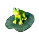 thumbnail image 5 of Figura de rana flotante de agua de estanque, regalo artesanal, divertida, decorativa, creativa, de resina. Estilo a, 5 of 9