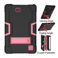 thumbnail image 5 of Mignova For RCA 10 Viking/Viking 2 Pro/ RCA Cambio W101V2/RCA W1013 DK Case,Heavy-Duty Drop-Proof and Shock-Resistant Rugged Hybrid(with Built-in Stand)Case(Black+Pink), 5 of 7