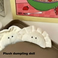 thumbnail image 5 of Soumake Cute Dumpling Plush Doll Keychain Pendant Soft Cotton Stuffed Chinese Food Doll Cartoon Dumpling Plush Toy Keyring Charm Backpack Hanging Decoration Plushies Gift For Kids Girls Practical, 5 of 7