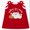 Rose Red, variant on Miaouyo Girl Christmas Corduroy Dress Santa Embroidery Sleeveless Tank Dress