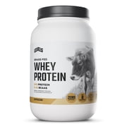 Levels Grass Fed Whey Protein Powder, No Artificials, 24G of Protein, Cappuccino, 2LB