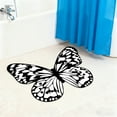 thumbnail image 6 of Luoshdecor Butterflys-shaped Rug,Black White Butterfly Carpet, Non-Slip Soft Rug for Bedroom,Livingroom,Home Decor, 6 of 6