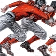 thumbnail image 3 of Marmont Hill Football Players by J.C. Leyendecker Painting Print on Canvas, 3 of 5