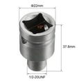 thumbnail image 2 of Chuck Adapter 1/2-20UNF Quick Change 1/2" Square Drive converter for Impact Wrenches 4pcs, 2 of 4