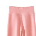 thumbnail image 7 of Kids' Unisex 100% Cotton 2 Piece Underwear Set, Pink Long Sleeve Top & Full-Length Pants, Soft Breathable for 4-12 Years,Size 12-13T, 7 of 7