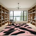 thumbnail image 2 of ODIKA 8' x 10' Machine Washable Non-Slip Area Rug, abstract print High Traffic Rug, Pink, 1149521, 2 of 7