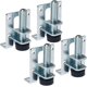 thumbnail image 1 of 4 Pieces Furniture Leveling Feet Adjustable Feet For Furniture, Tables, Cabinets, Workbenches, 1 of 5