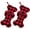 Red Black, variant on Dalrosia 2PCS Pet Dog Christmas Stockings Classic Buffalo Red Black Plaid Large Bone Shape Hanging Christmas Stocking for Dogs Pets