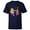 Navy, variant on Disney Alice’s Wonderland Bakery Alice and Princess Rosa - Short Sleeve T-Shirt for Kids - Customized-Royal