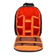 thumbnail image 2 of ZHAOCHENG Mochila de viaje para cámara réflex digital profesional, impermeable, para exteriores, color naranja, 2 of 3