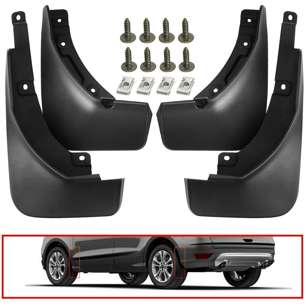 A-Premium Mud Flaps Splash Guards Compatible with Ford Escape 2020-2021