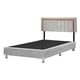 thumbnail image 2 of Box Base Cama Individual + Cabecera Ventur Trinity Gris Ash, 2 of 8
