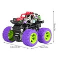 thumbnail image 3 of CreativeArrowy Powered Cars Toy Inertial Off-Road Vehicle Gift Friction Kids Toys For Boys Mini With Shockproof Colorful Monster Truck, 3 of 12