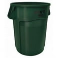 thumbnail image 2 of Rubbermaid Commercial 44 gal Round Trash Can, Green, 24 in Dia, Plastic, 2 of 3