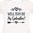 thumbnail image 4 of Inktastic Godmother Proposal Boys or Girls Long Sleeve Baby Bodysuit, 4 of 5