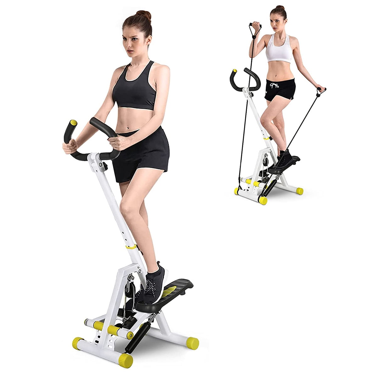 Fitness Workout Exercise Stair Stepper Machine Cardio Equipment W/ Handle Bar US 
