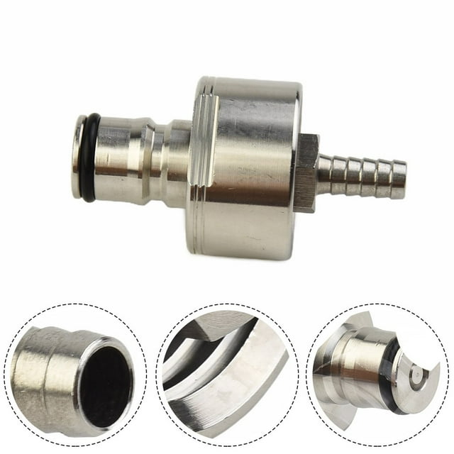 Luckyn Stainless Steel Carbonation Cap Carbonator Ball Lock Homebrew Beer Soda