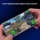 thumbnail image 5 of Cateissary Funda para el dedo para juegos, puntas de los dedos luminosas transpirables para PUBG, juegos móviles, pantalla táctil, funda para el Videojuegos y accesorios No.04, 5 of 6