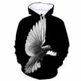 thumbnail image 5 of Sudadera con capucha con estampado 3D de pájaros y palomas para hombre, sudadera con capucha de gran tamaño con gráficos de animales, sudadera transpirable de manga larga 2023, 5 of 5