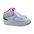 thumbnail image 2 of Ni - ke Ni - ke Air Jordan 2 Retro Italy White Fire Red Sail DR8884-101 Men's Size 10.5 NIB, 2 of 5