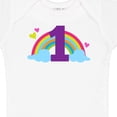 thumbnail image 4 of Inktastic 1st Birthday Rainbow Girls Baby Bodysuit, 4 of 5